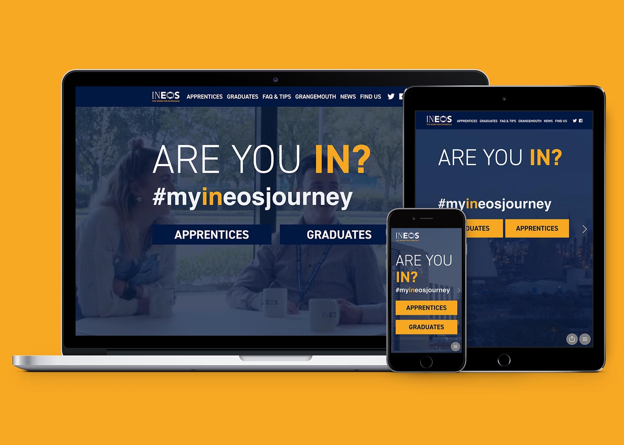 MY INEOS JOURNEY website