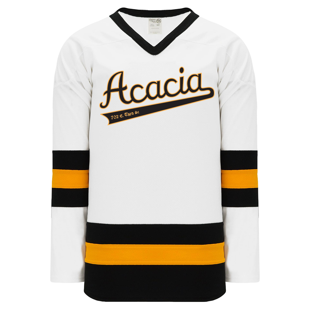 White Hockey Jersey