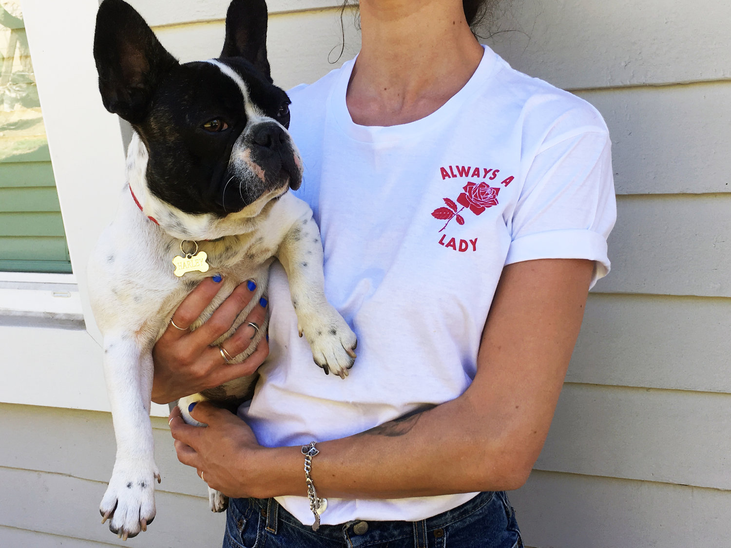 Always A Lady Tee Vintage Redeux