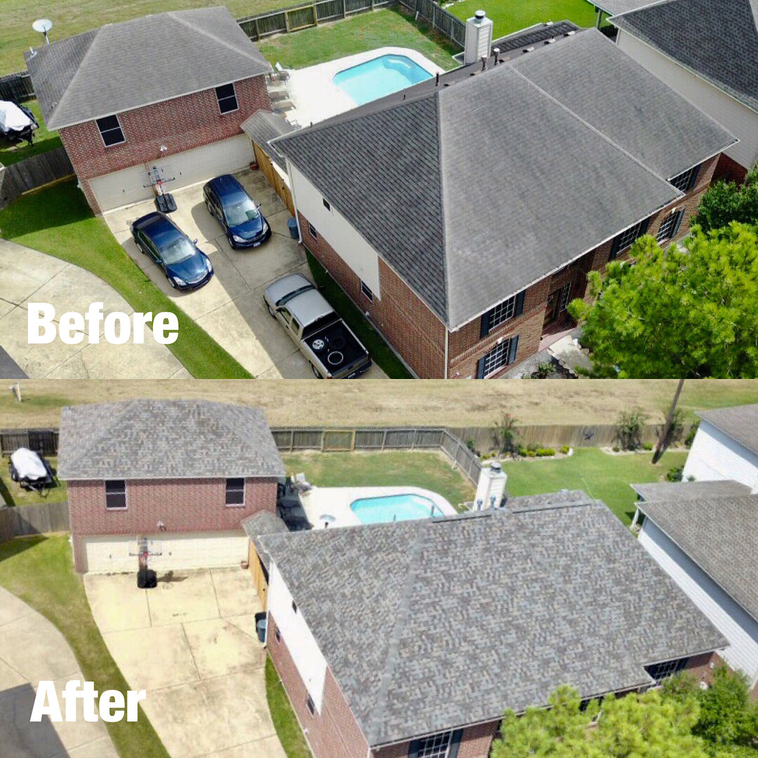 JUST INSTALLED! CertainTeed Roofing System gave this house a fresh new look! #texans #htx #ghtoofs