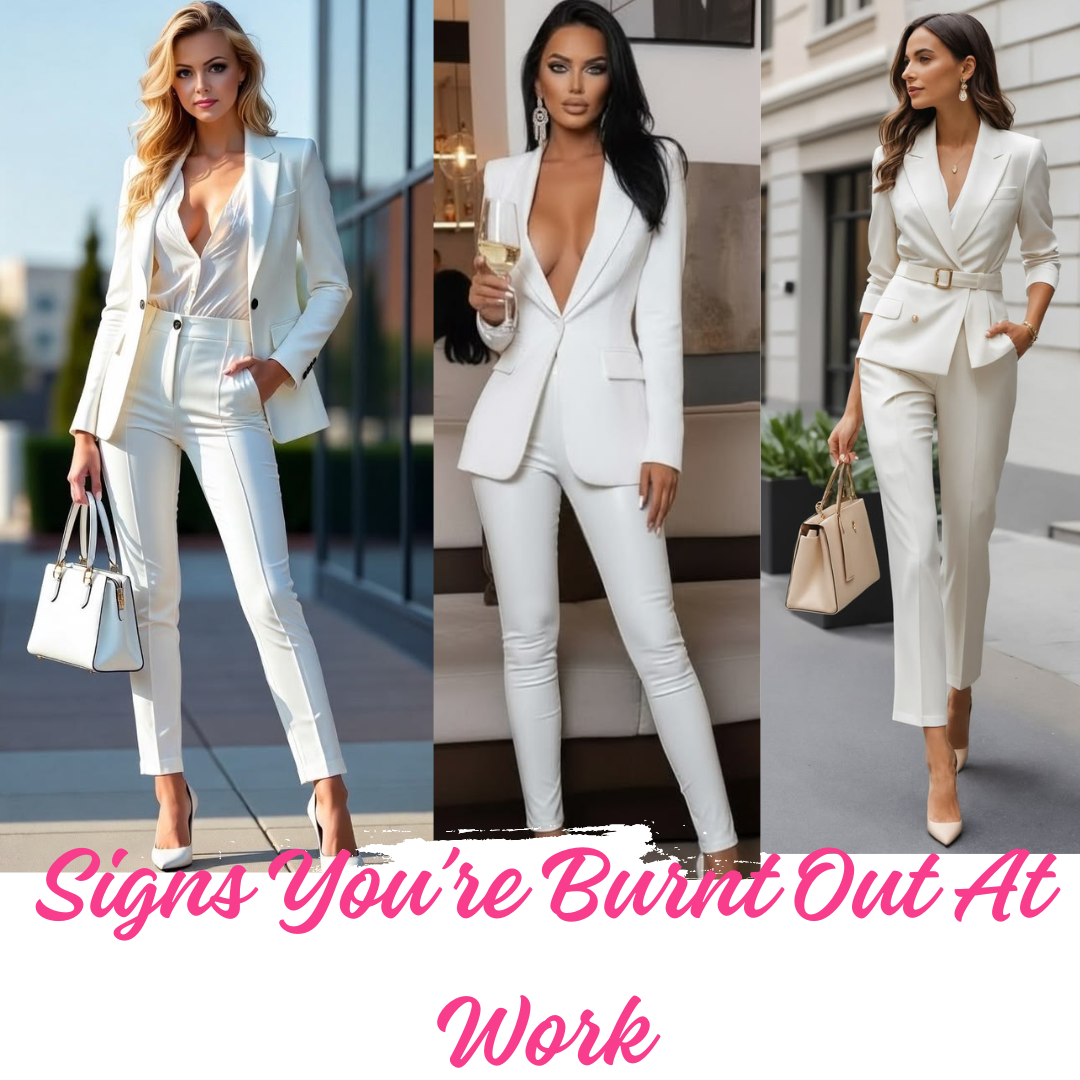 SIGNS YOU'RE BURNT OUT AT WORK ❤