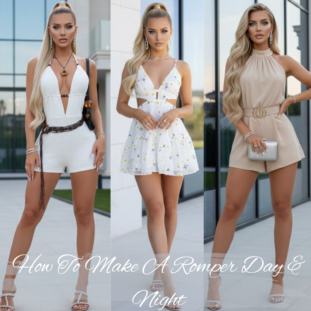 HOW TO MAKE A ROMPER DAY &amp; NIGHT ❤