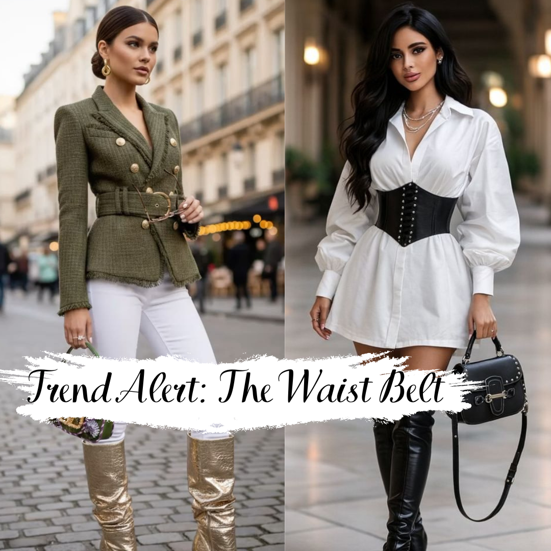 TREND ALERT: THE WAIST BELT ❤