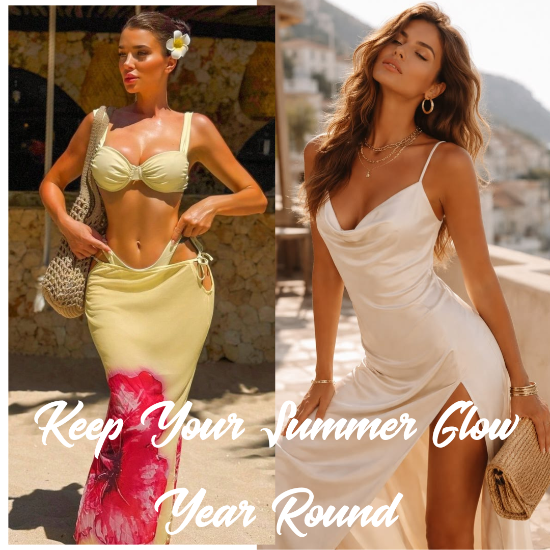 KEEP YOUR SUMMER GLOW - YEAR ROUND! ❤