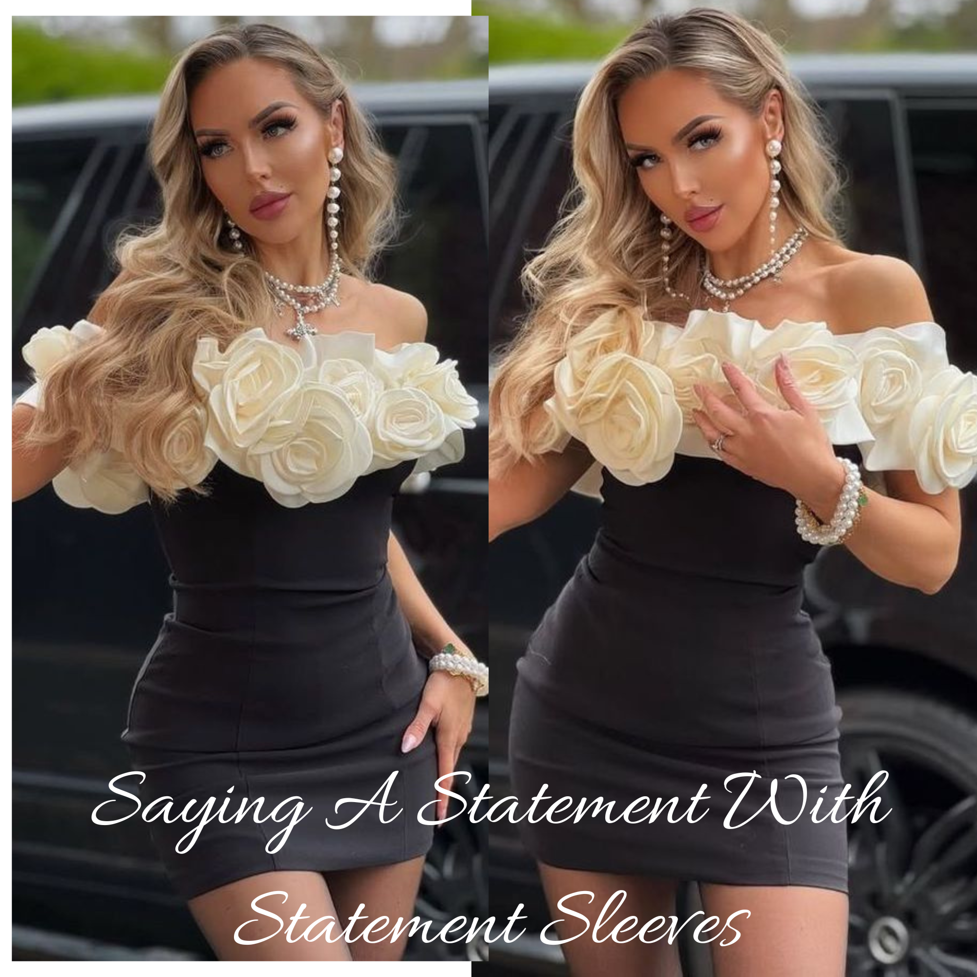 SAYING A STATEMENT WITH STATEMENT SLEEVES ❤