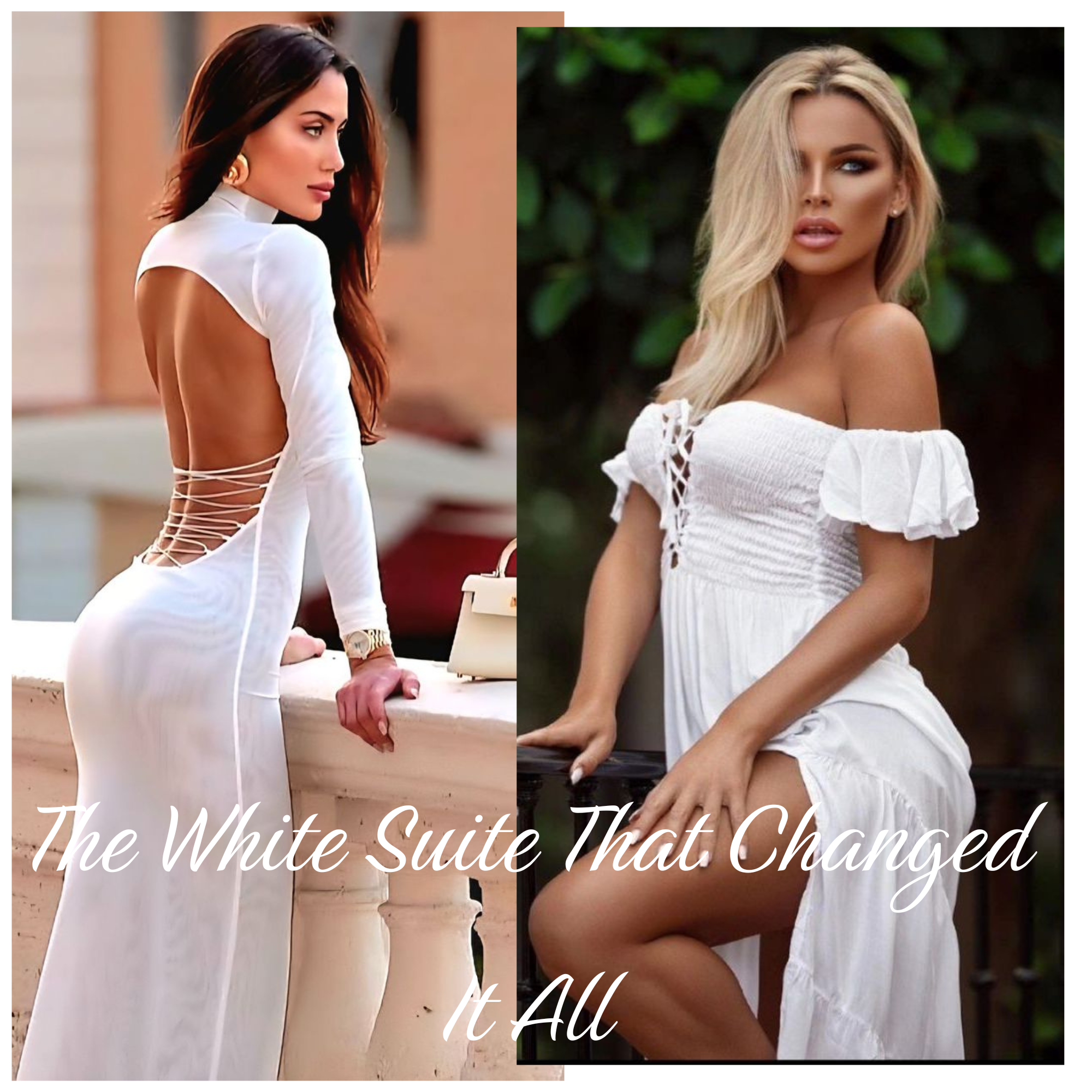 THE WHITE SUITE THAT CHANGED IT ALL ❤