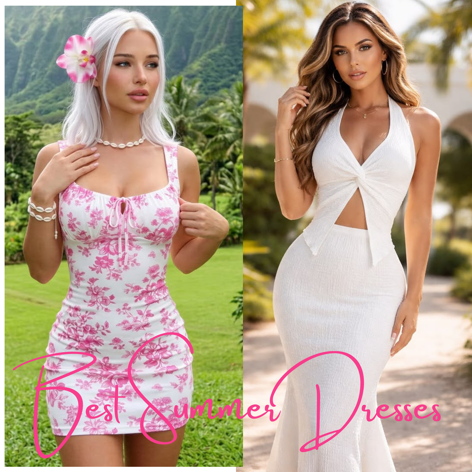 OUTFITS &amp; DRESSES TO WEAR IN SUMMER: BEST SUMMER DRESSES ❤