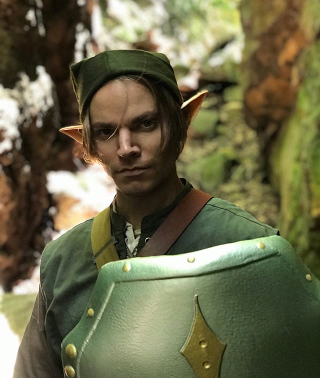 Great day of filming our upcoming #legendofzelda project with @riberdy7 and @jeffmoffittactor !! Special thanks to @blessedthewolf for helping out behind the scenes!!