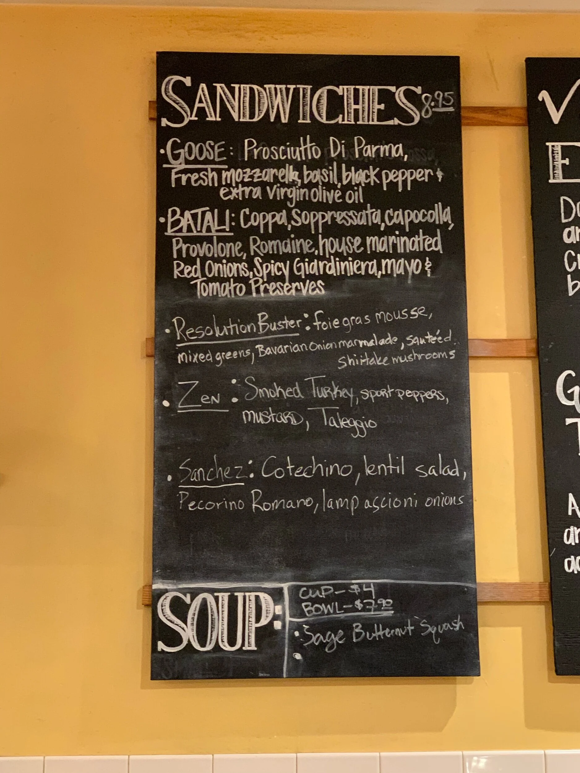 Today s Menu Goose The Market Today s menu goose the market