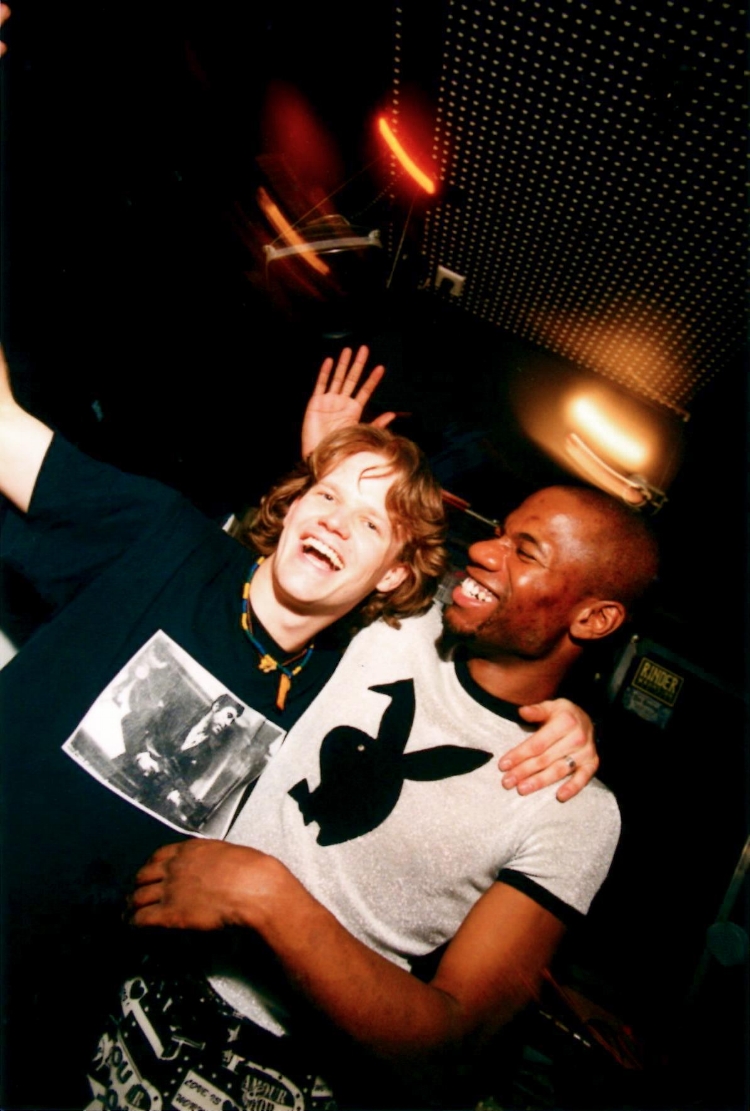 Roland & Cajmere at Wild Pitch Club Frankfurt/Main. Photo by Ernst Stratmann.