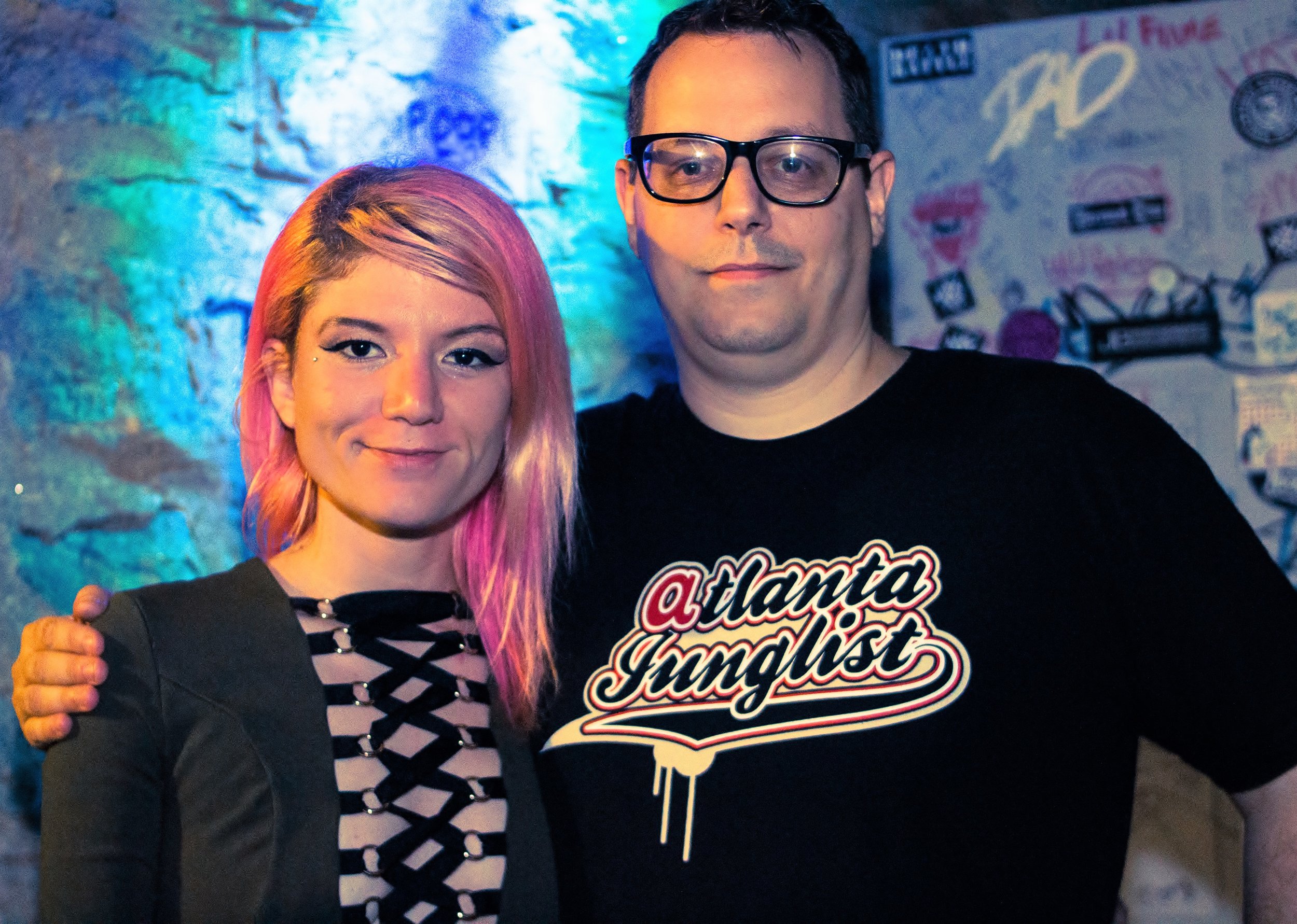 DJ Sara Sativa & Bill Hoffman (DJ Thesis / Torch Organizer)