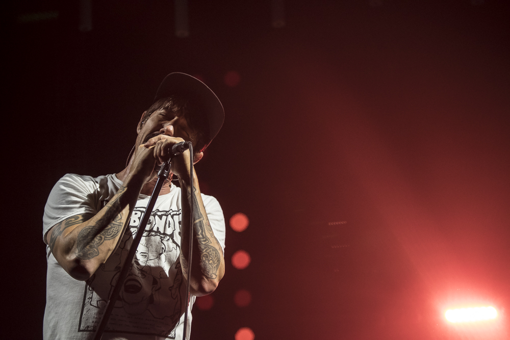 Red Hot Chili Peppers at Philips Arena shot by Sidney Spear on April 15, 2017