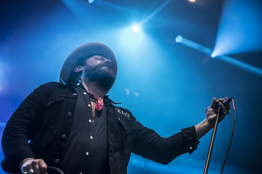 Nathaniel Rateliff and The Night Sweats at Sloss Fest in Birmingham shot by Sidney Spear on July 15, 2017