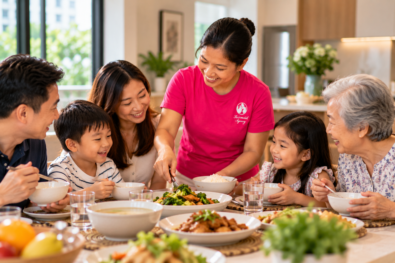Warm Family Meal with Helpful Serving.png