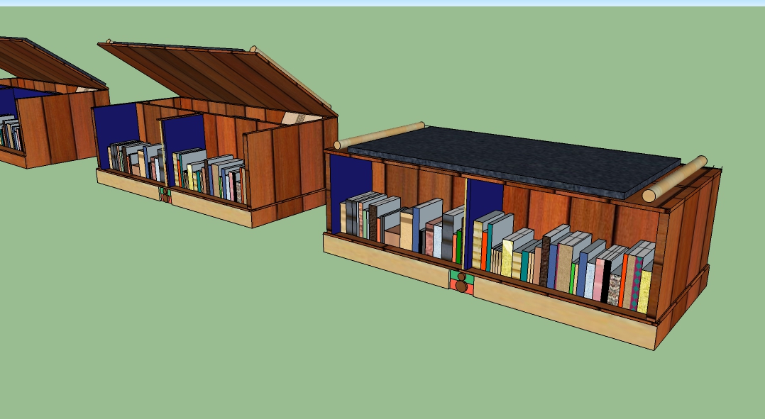  At this point I had been working in SketchUp to help visualize the final product. 
