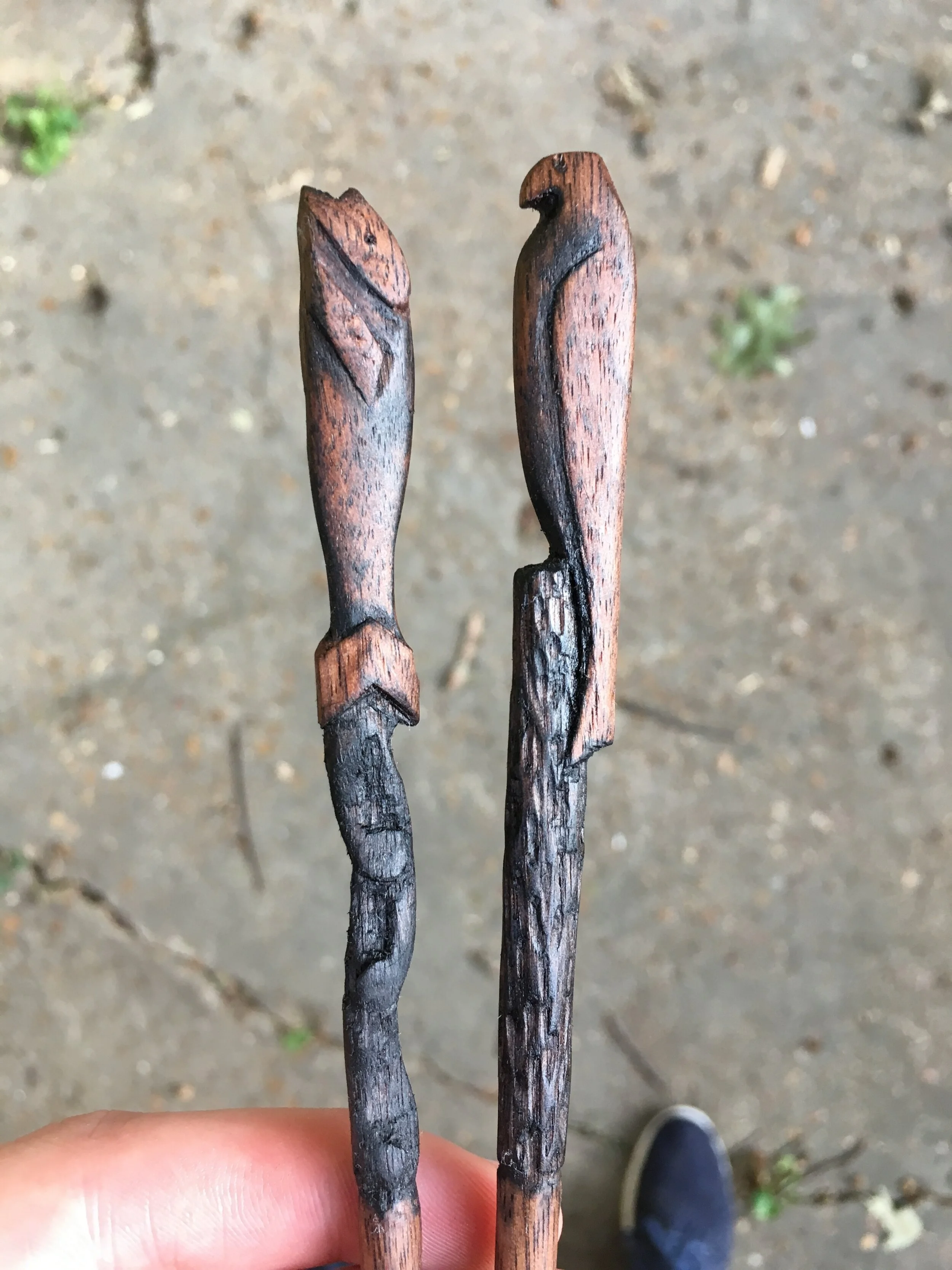 Fish and Osprey Chopsticks