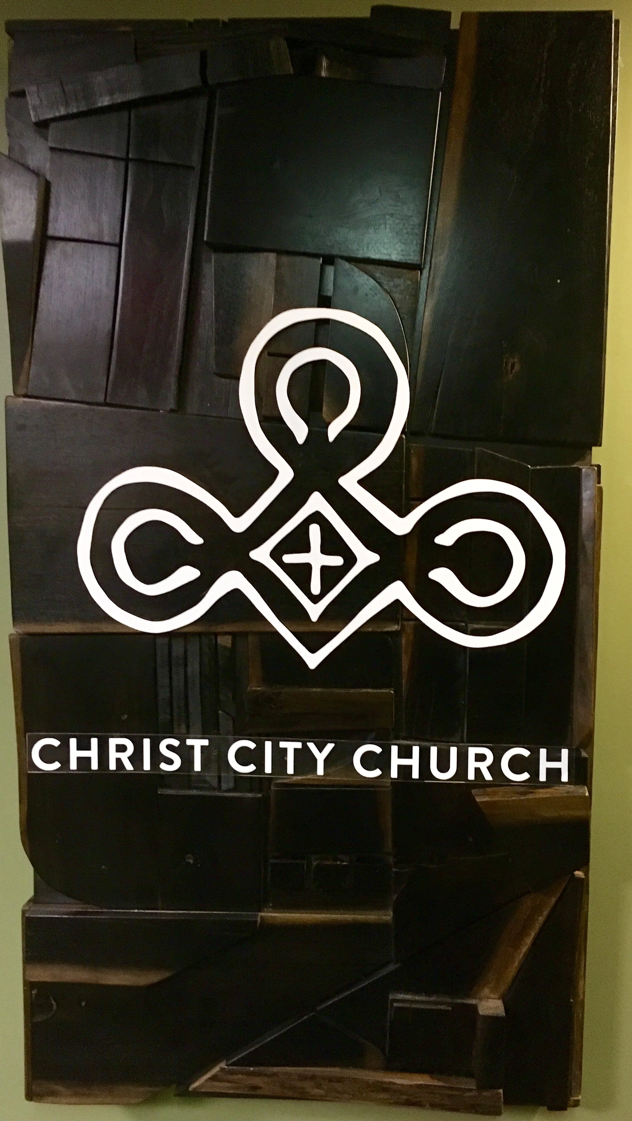 Christ City Entrance Sign