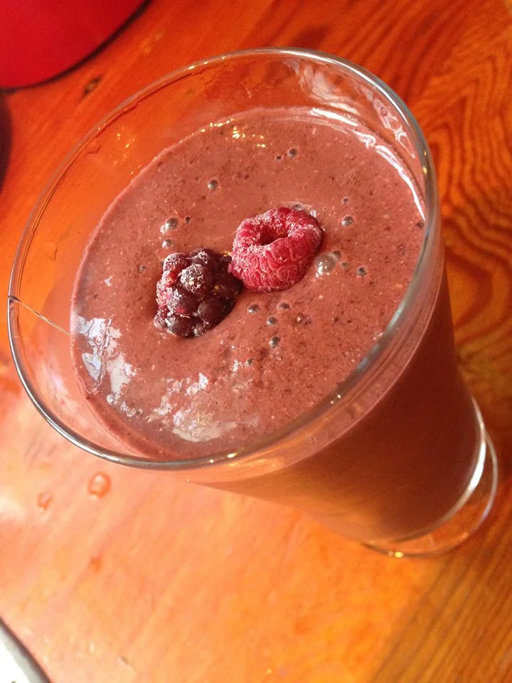 Choc-Berry Green Smoothie