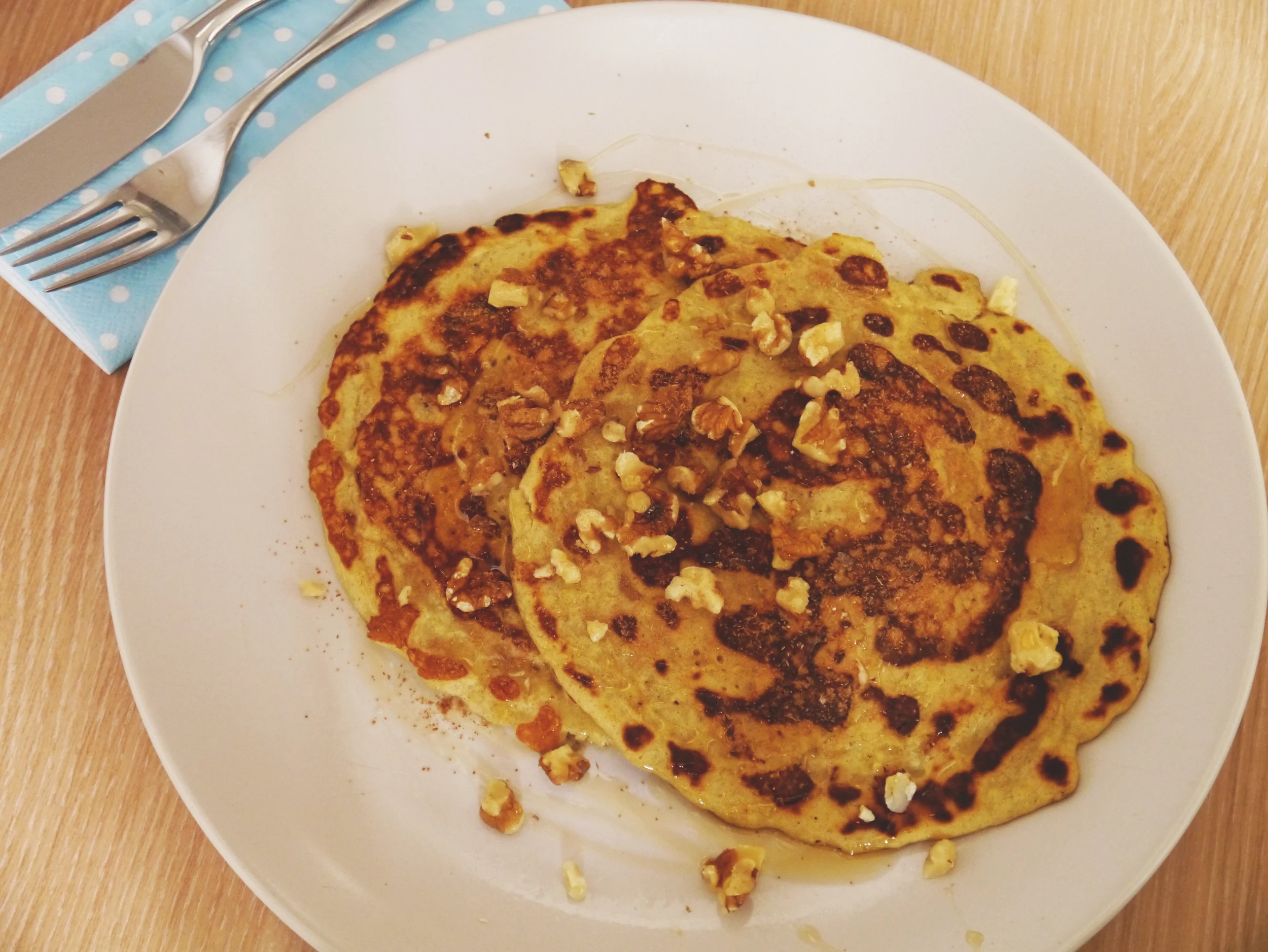 3-Ingredient Banana Pancakes