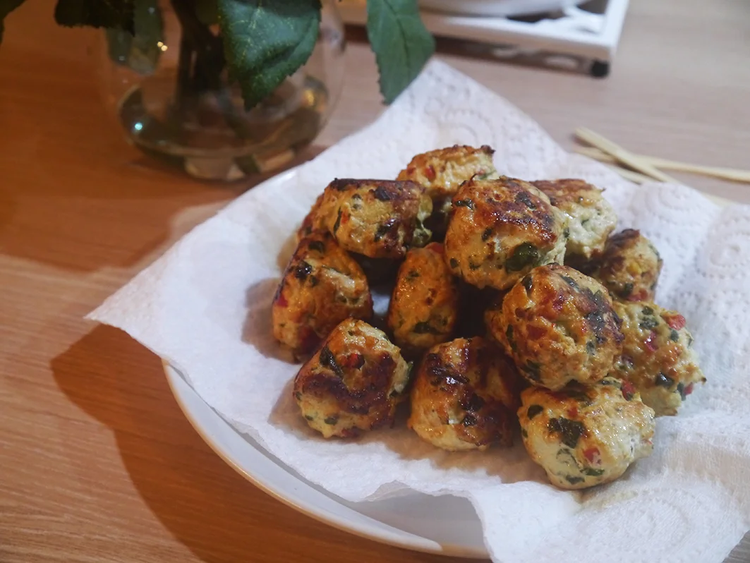 Thai Chicken Meatballs