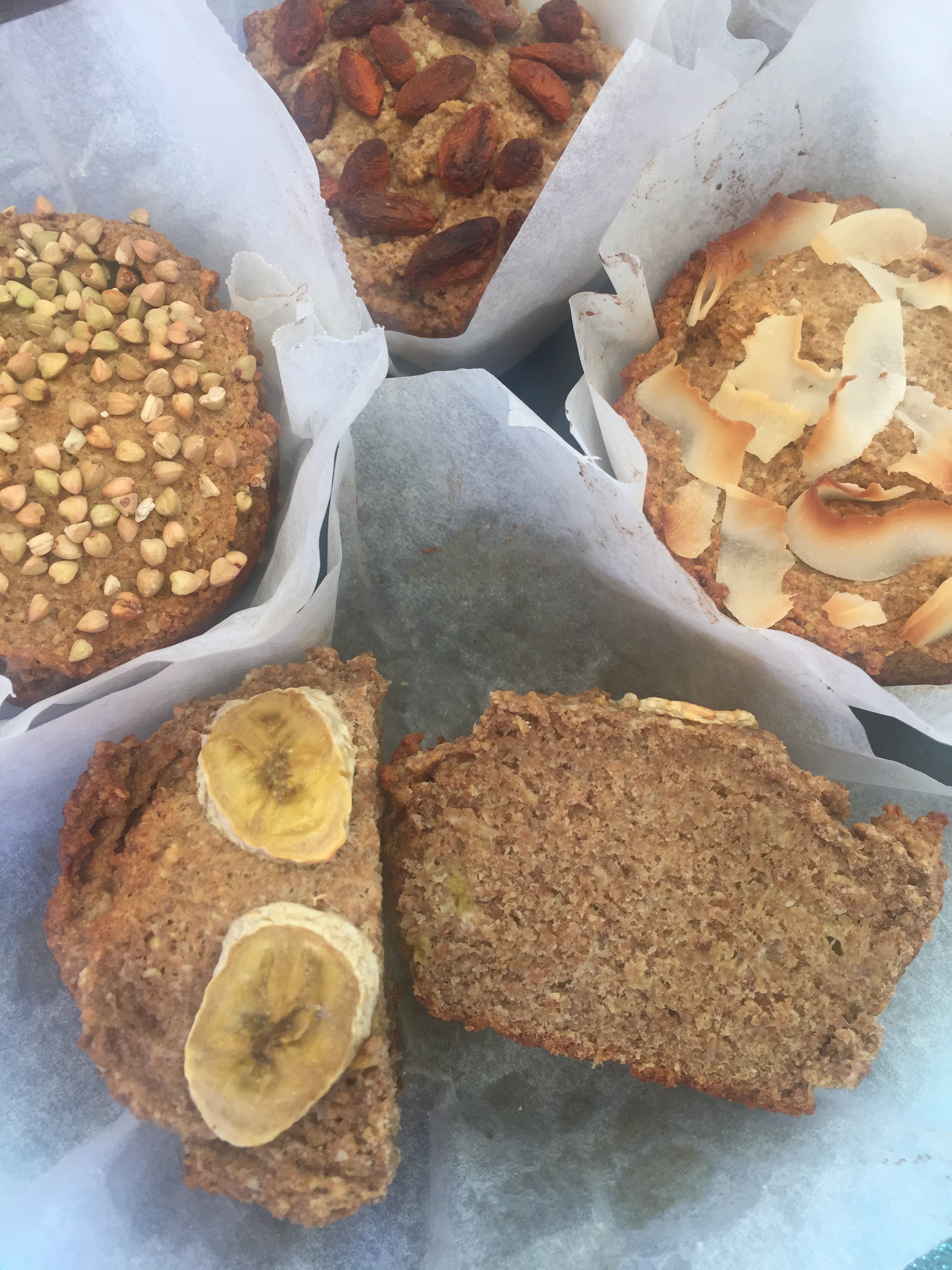 Hearty Banana Breakfast Muffins