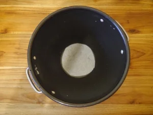 Step 3: Lined pudding basin