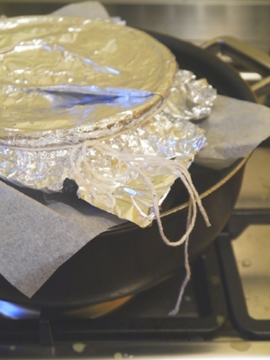 Step 8: Ensuring a tight seal on your pudding basin