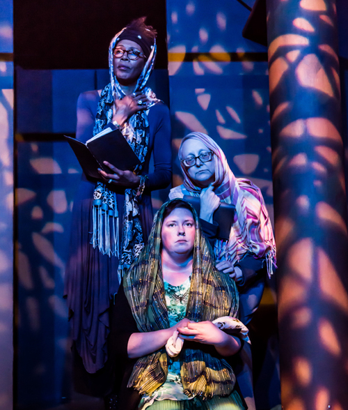 The Trojan Women, Stage 9, Hutchinson Kansas (2016) photo: Kristen Garlow Piper