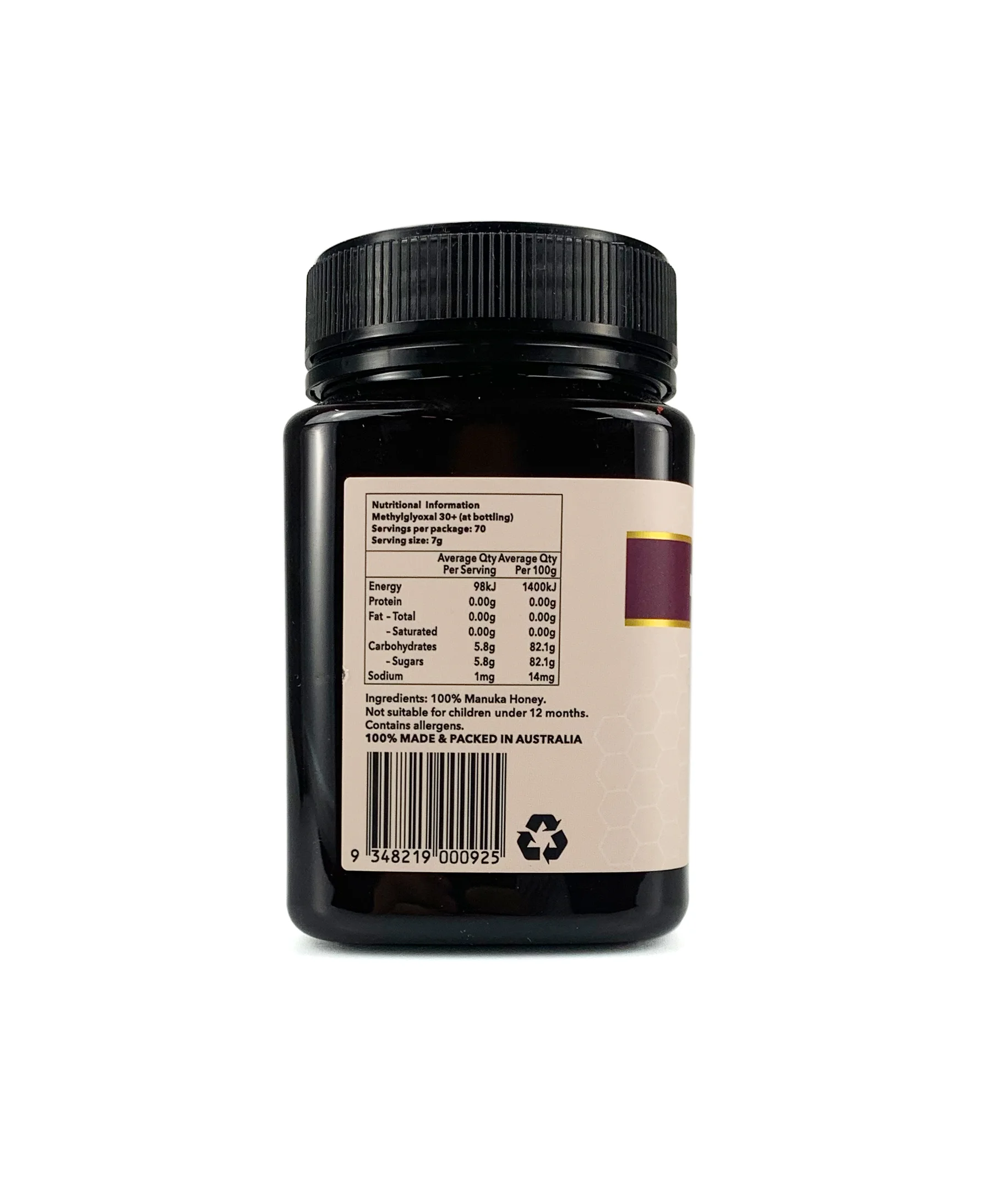 Sweeteners - Manuka back.jpg
