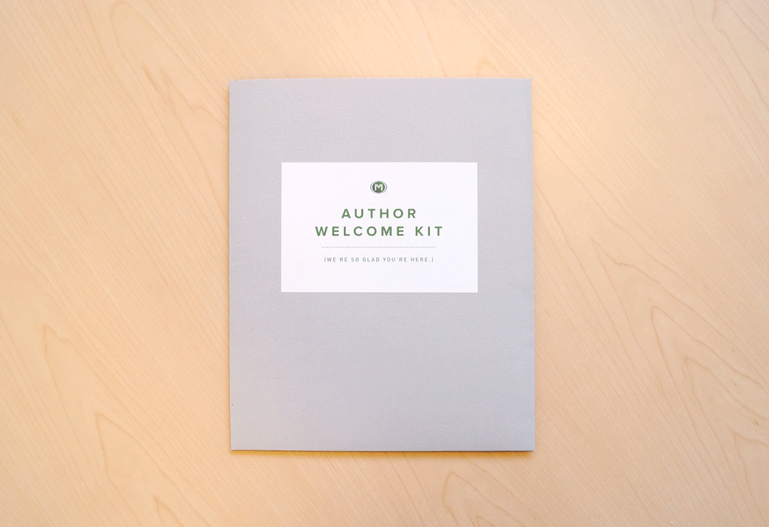 Author Welcome Kit