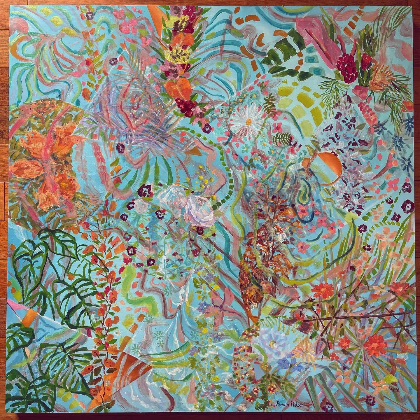 &lsquo;Secret Oasis&rsquo;
oil on wood
36x36in

#oilpainting #artistsoninstagram #art