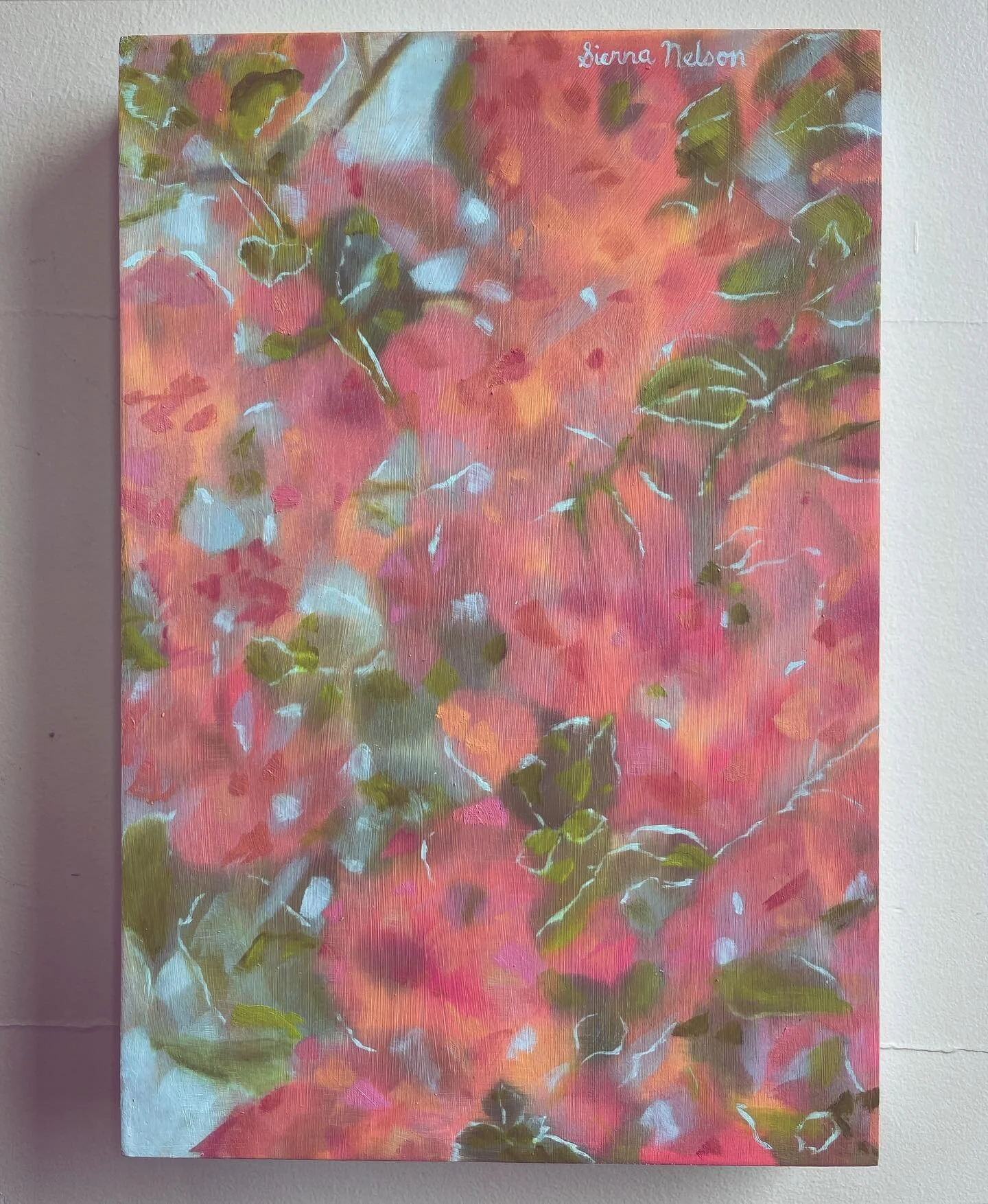 &lsquo;Misty Foliage&rsquo; 
oil on wood panel
8.5x12.5in

#oilpainting #art #florals