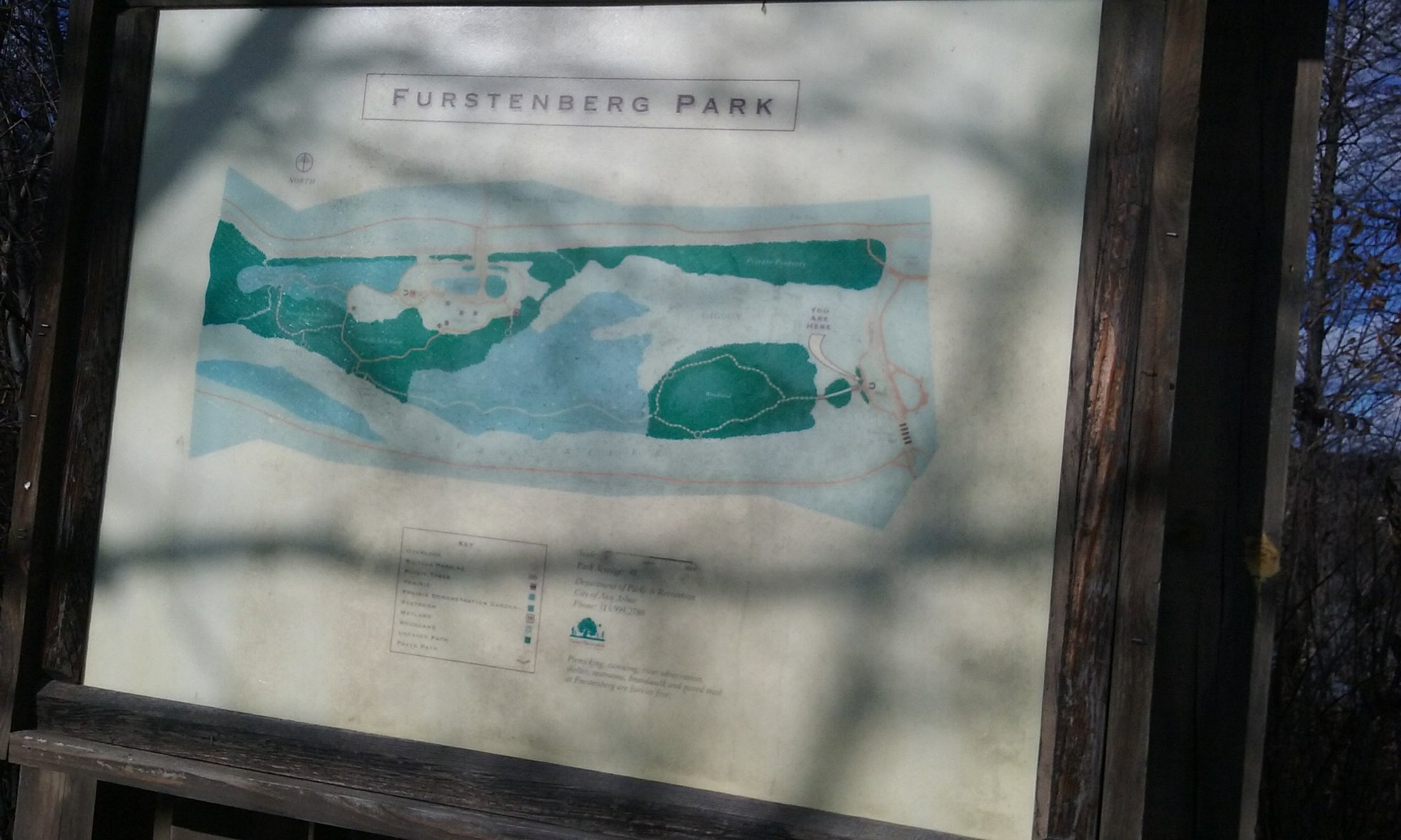 A Map at the Trail Head