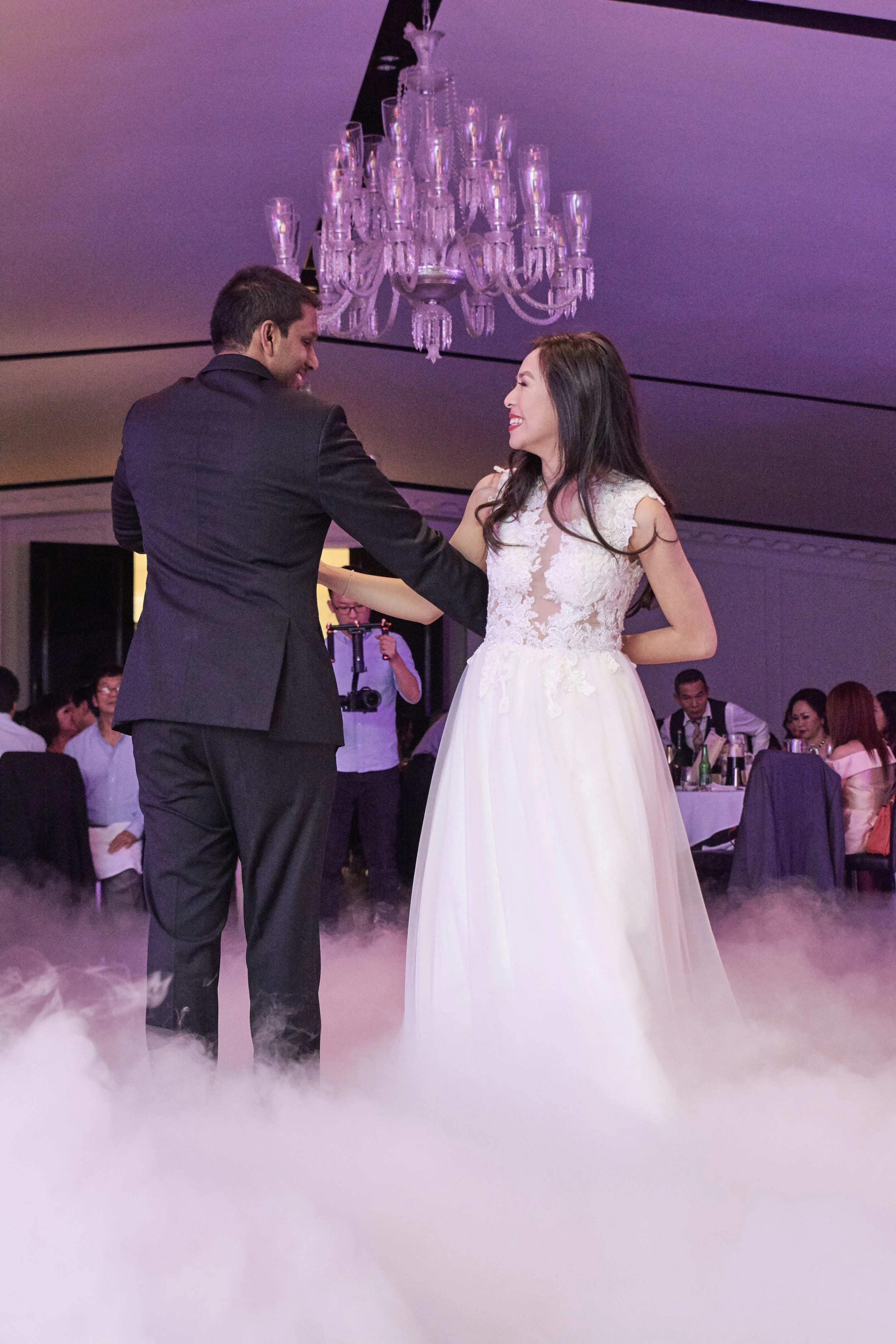 Melbourne wedding photography reception first dance