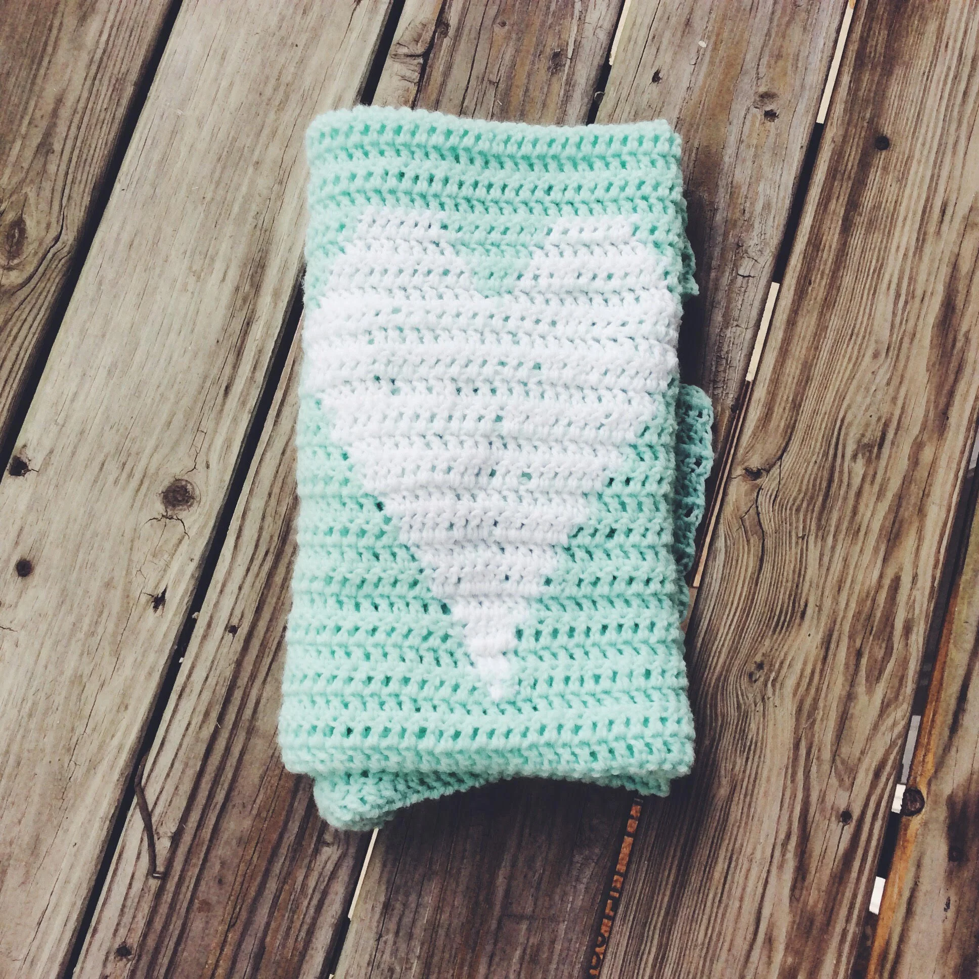 Handmade Crochet Baby Blanket