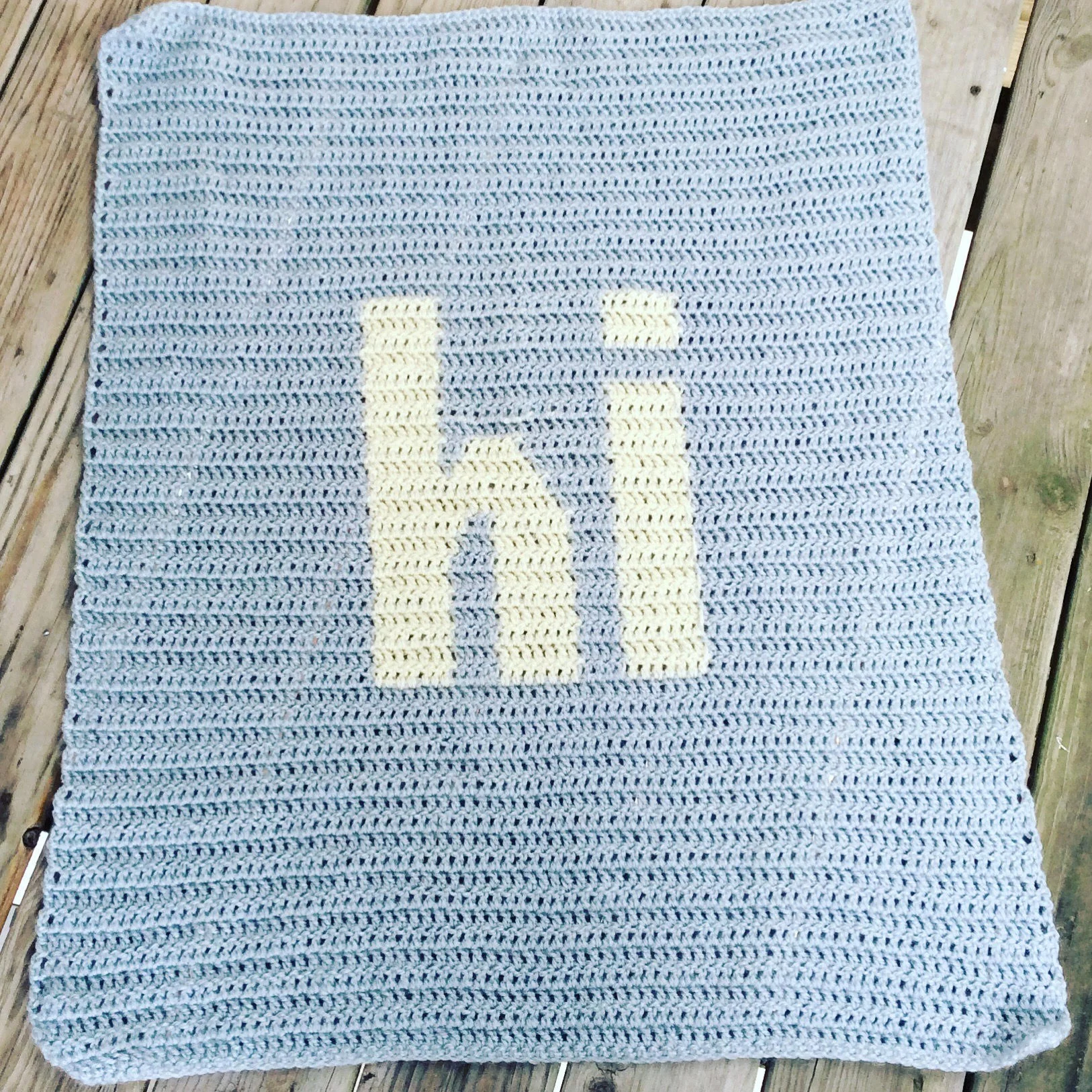 Handmade Crochet Baby Blanket