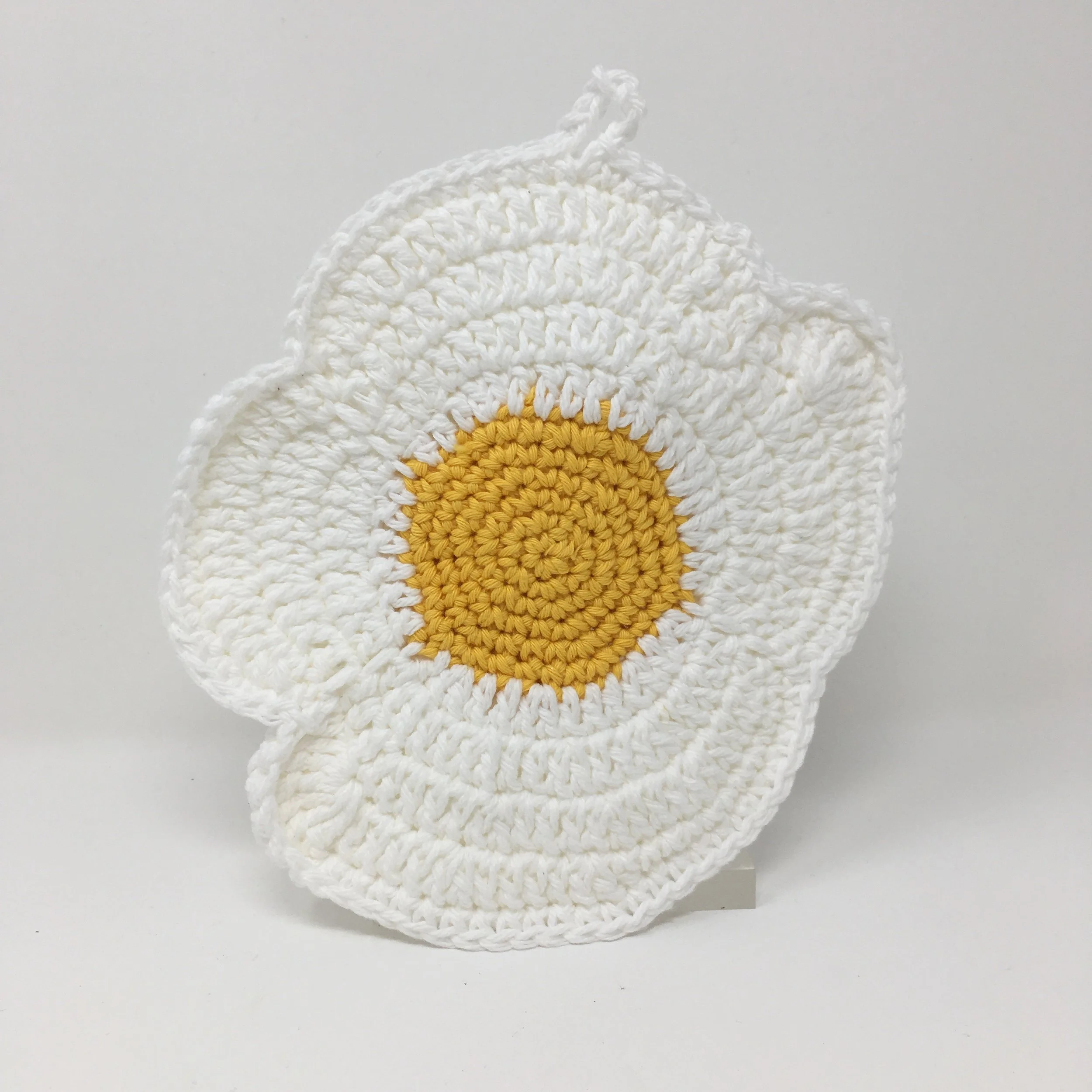 Handmade Fried Egg Potholder