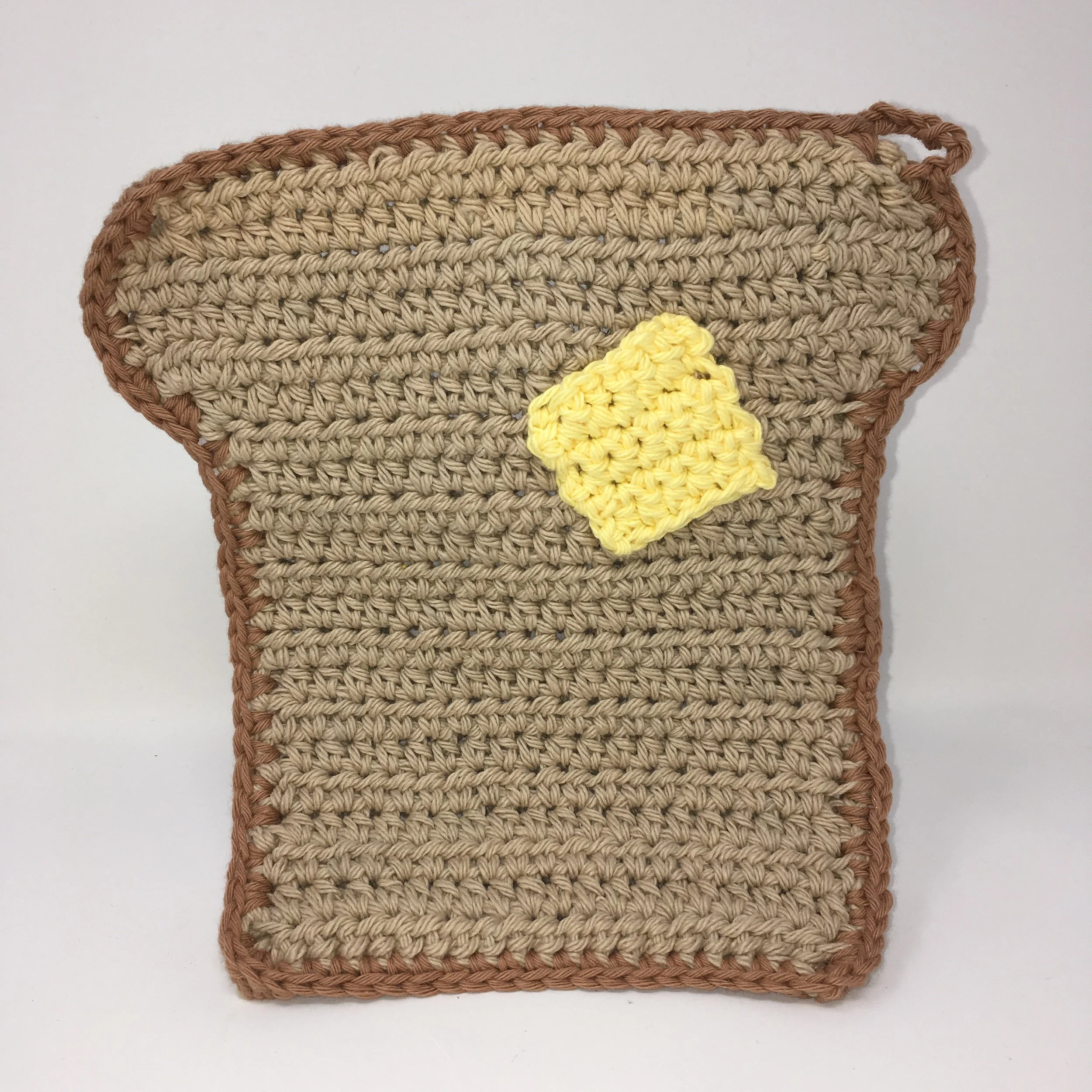 Handmade Toast Potholder