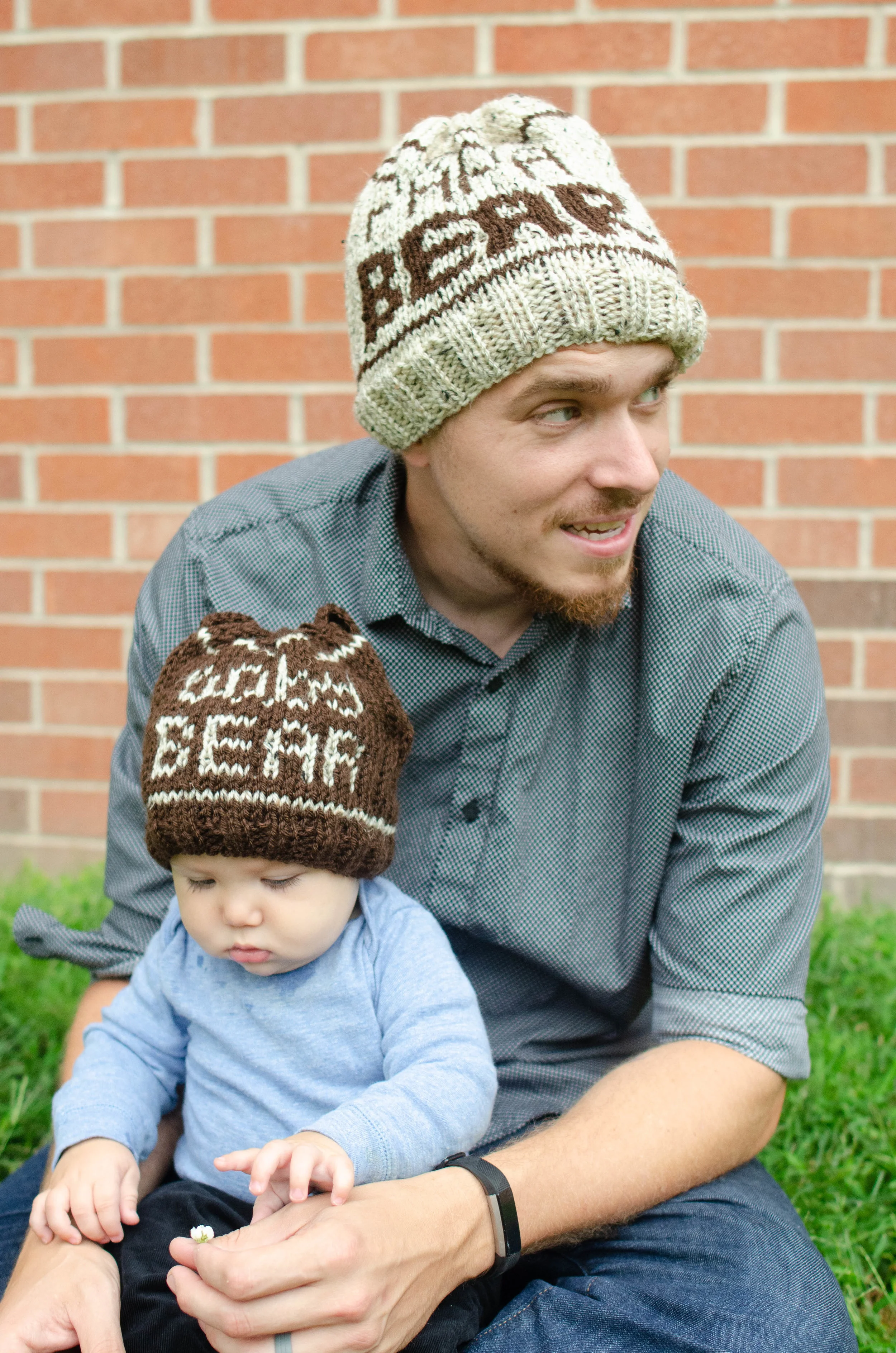 Knit Baby Bear Hat