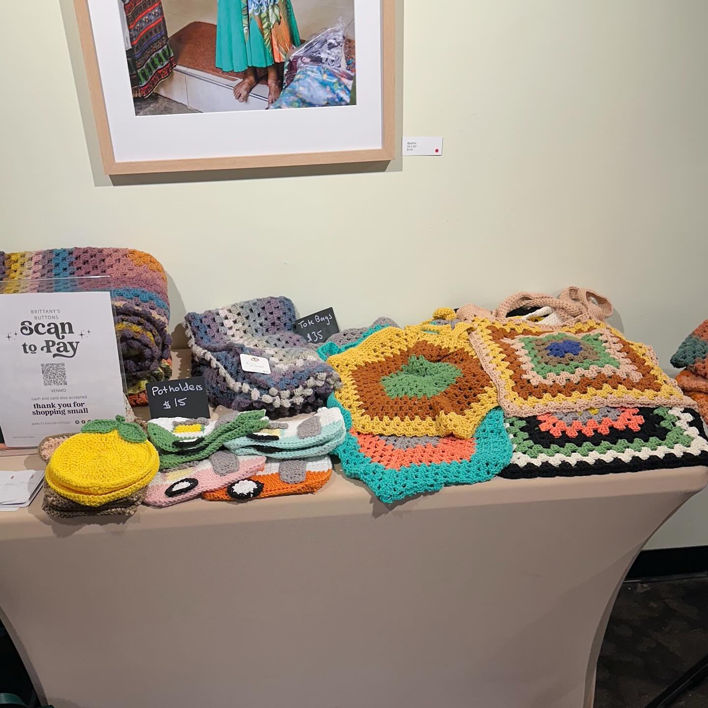 I am all set up at the first ever Market at Serendipity. We are open form 9-1. You will be able to find me most Sundays between now and Christmas. I have a lot of new items right now!