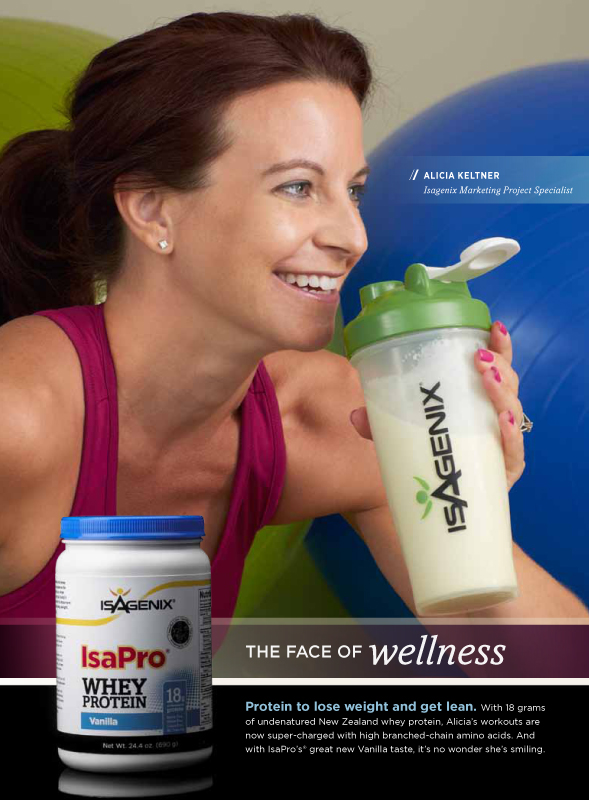 Ad Campaign for Isagenix Products -&nbsp;Phoenix, AZ &nbsp;Copywriter -&nbsp;Kathy Ritchie