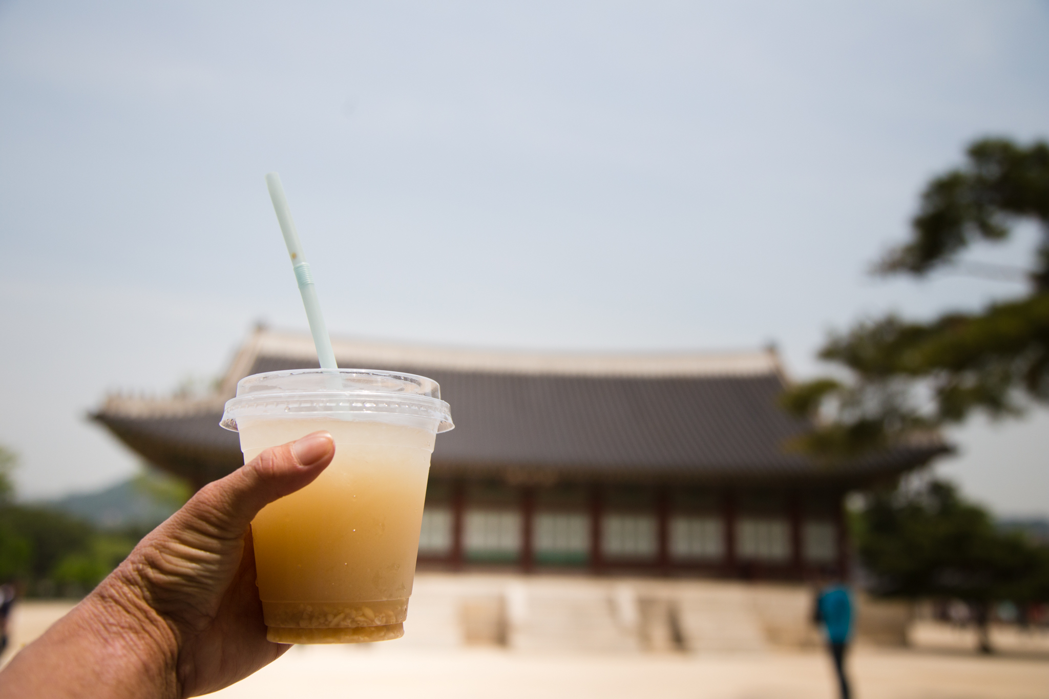 식혜 Sikhye (Sweet Rice Drink)