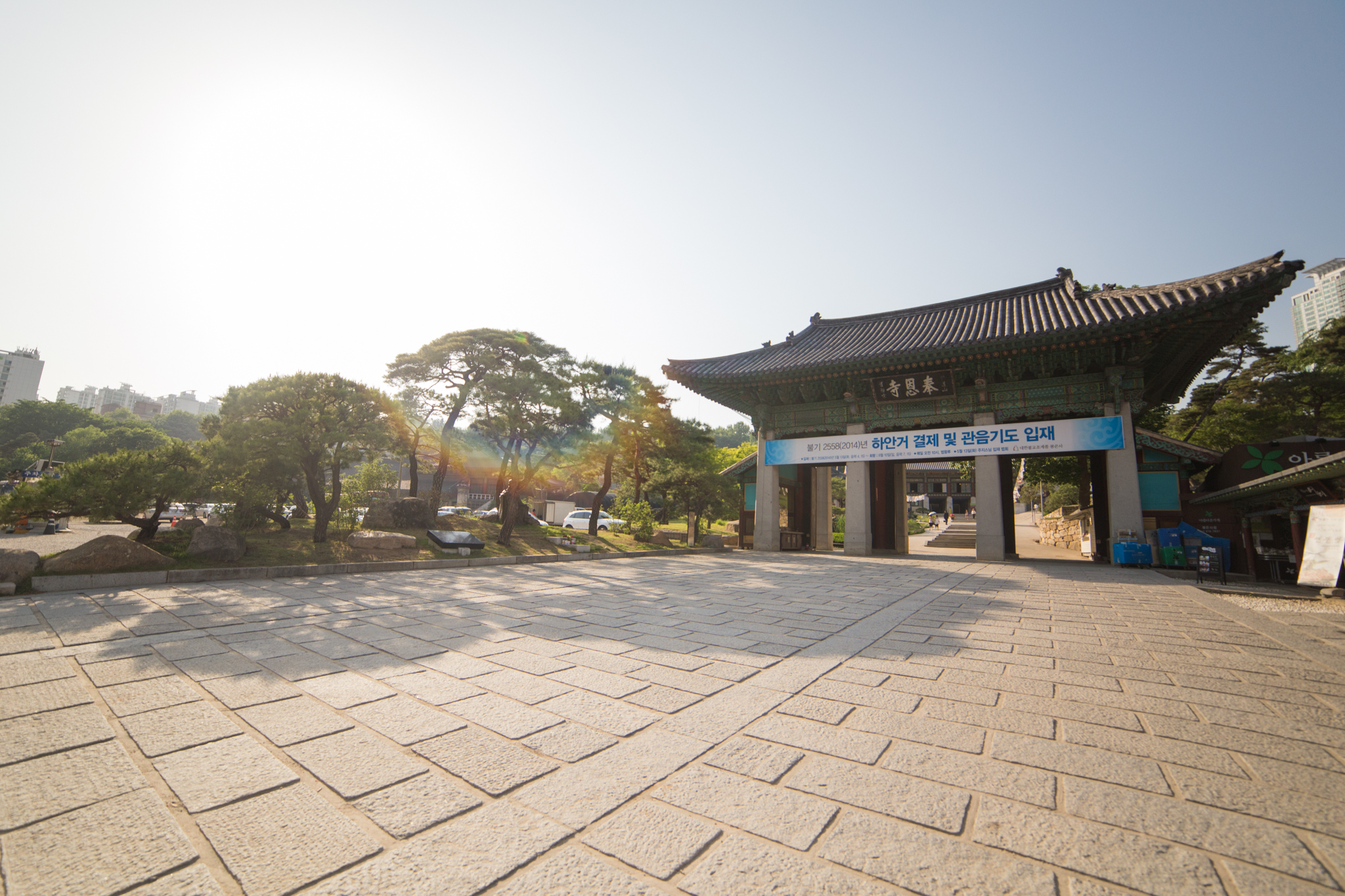 Final stop for the day was Bongeunsa Temple 봉은사. Built in 794 CE during the Joseon Dynasty it was the largest Buddhist temple in Seoul. It was super relaxing just walking through the shade or meditating inside of the many temple houses. 