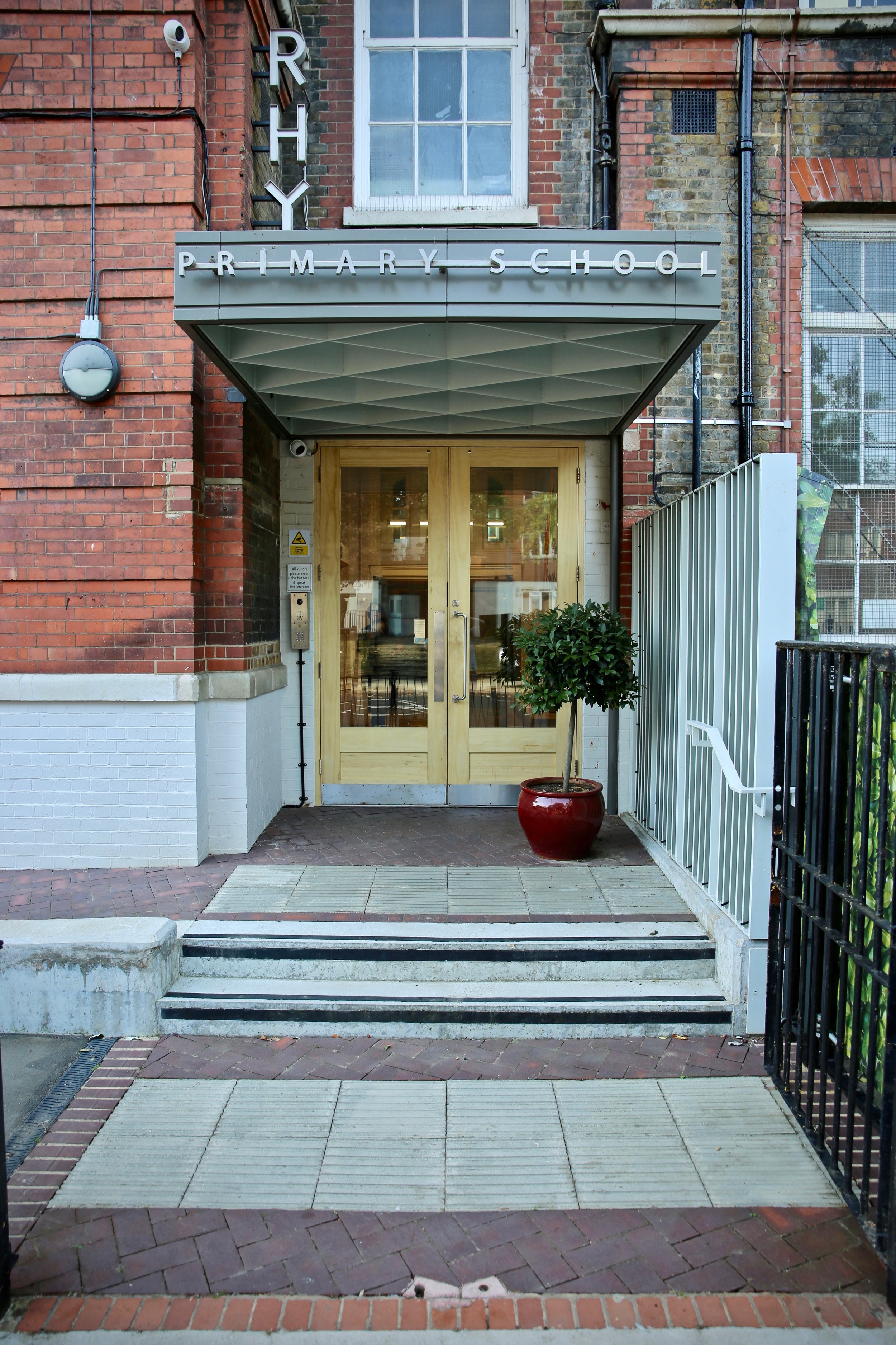Rhyl Primary School Front Entrance