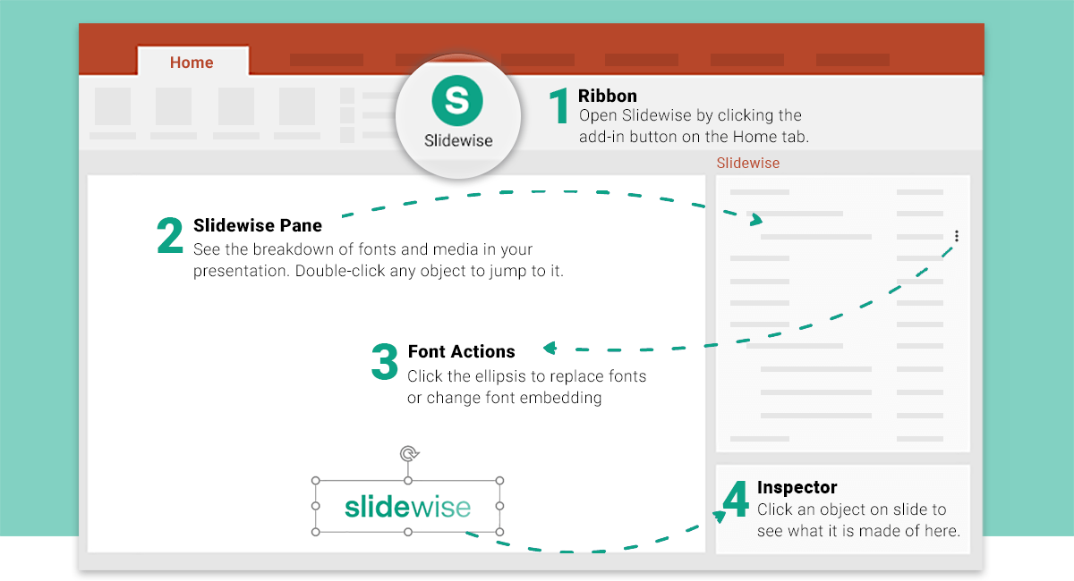 powerpoint find embedded files