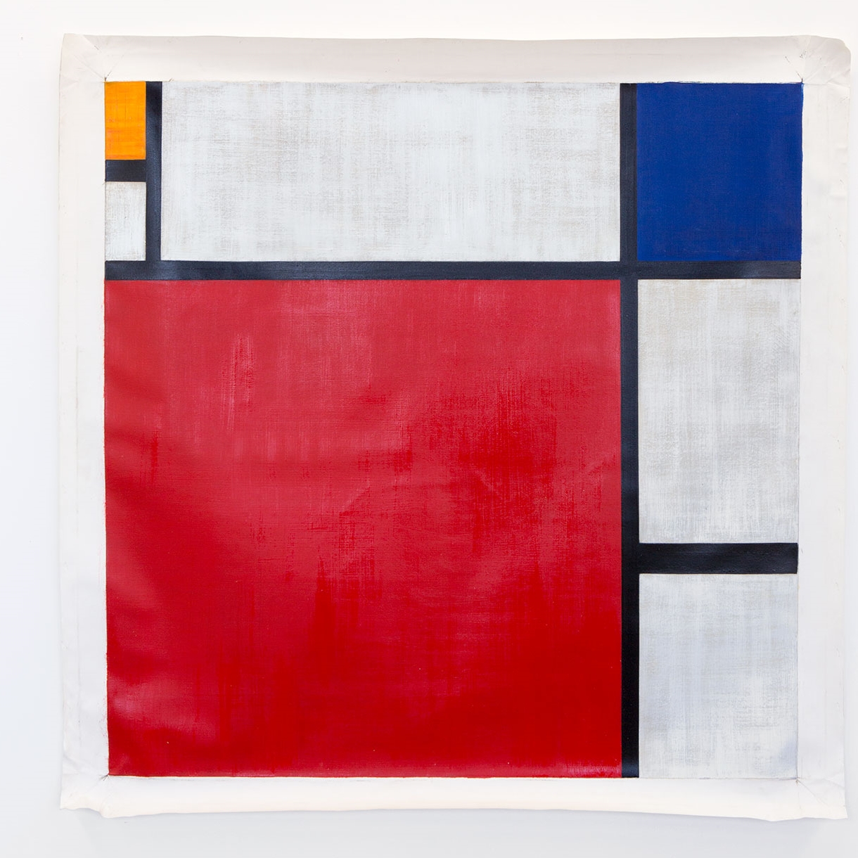 Artsheaven.com , painting-9752 ( Composition with Red, Yellow and Blue), 2016 oil painting reproduction on canvas, 92 x 92 cm Photograph: Jessica Maurer