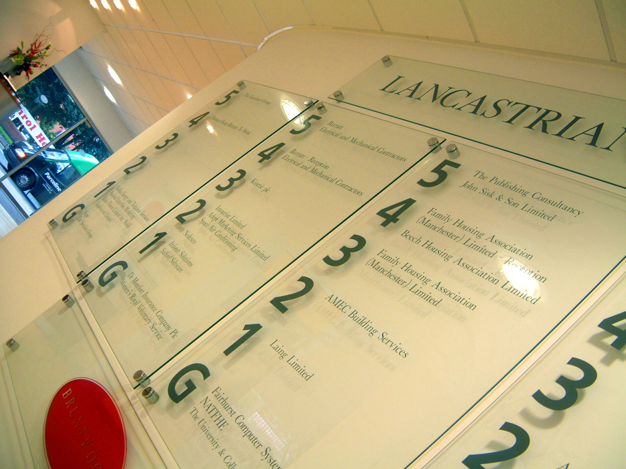 Bespoke glass directory