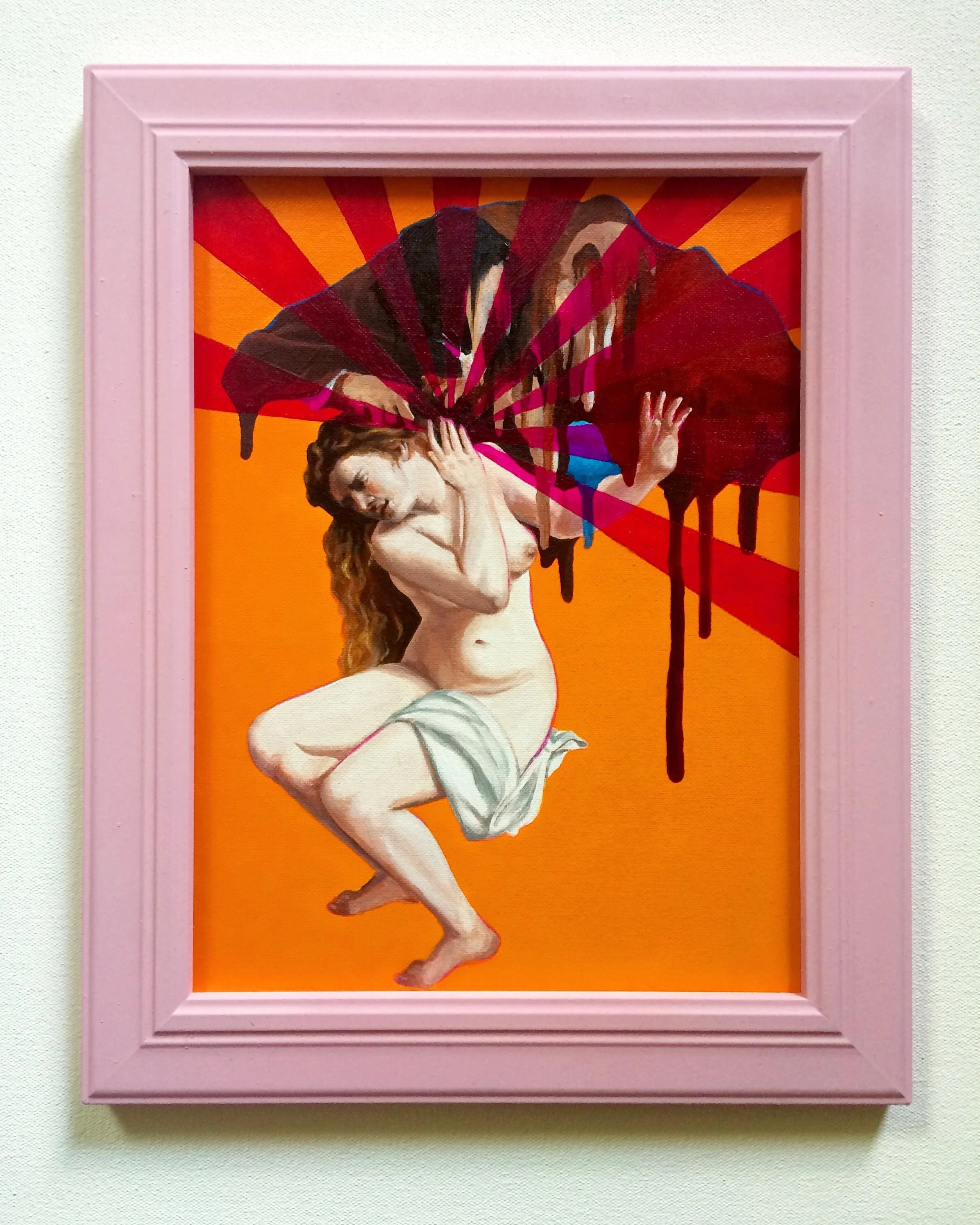 Susie Triumphs
 

 Acrylic on canvas, 9x12", 2018. Sold 