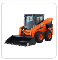 Skid Steers (7,000lb+) (Exhaust Scrubbers available) Bobcat S250 Kubota SSV65