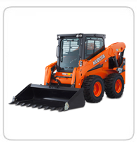 Skid Steers (7,000lb+)  (Exhaust Scrubbers available)    Bobcat S250      Kubota SSV65